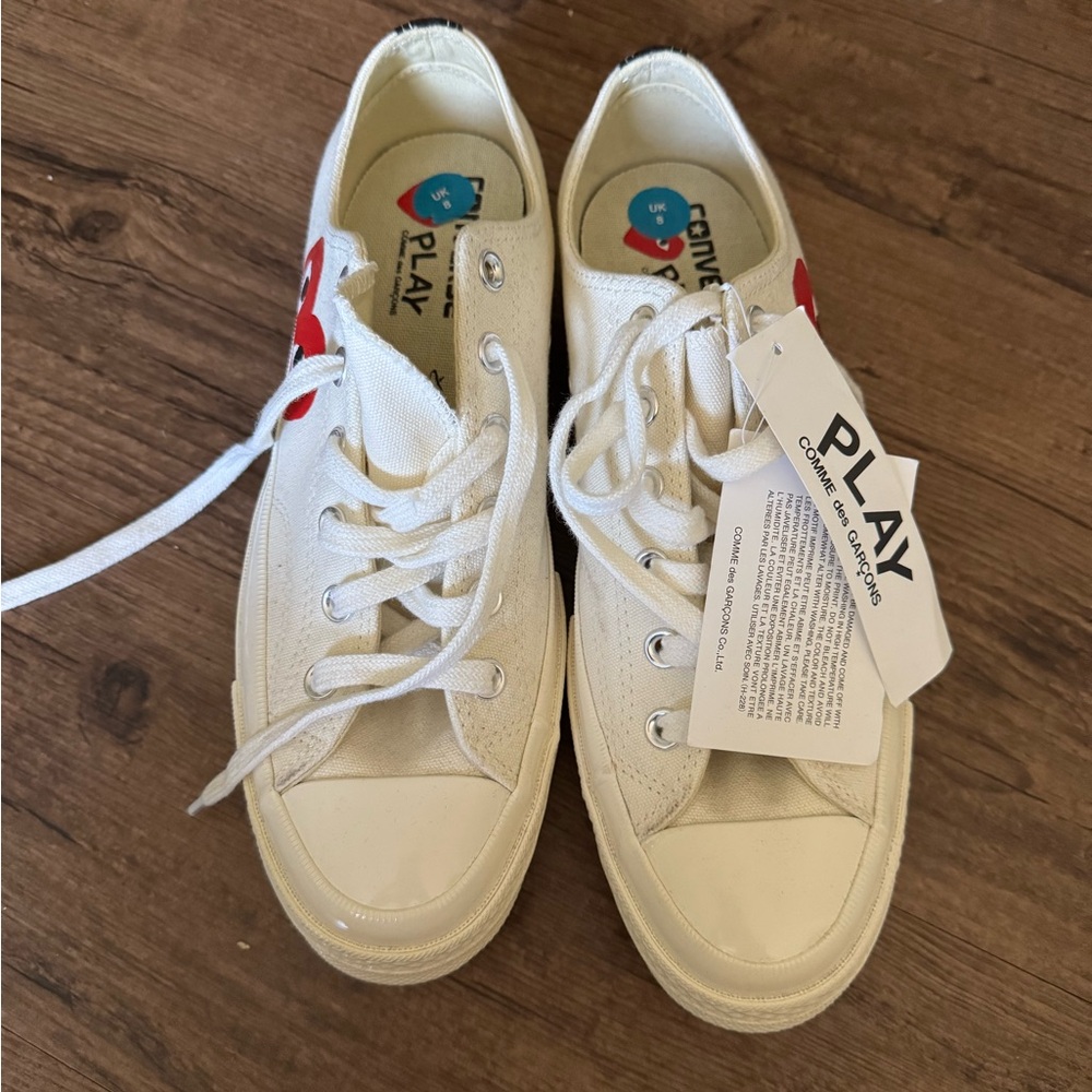 NWT Chuck Taylor Converse, Size 10, Comme Des Garcons